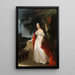 Madame Reverdy Johnson - Thomas Sully — indrammet kunstværk på væggen