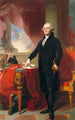 Portrait af George Washington - Thomas Sully — visning af kunstværket