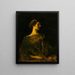 Alma - Thomas Wilmer Dewing — indrammet kunstværk på væggen