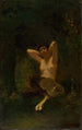Faune - Thomas Wilmer Dewing — visning af kunstværket