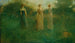 I haven - Thomas Wilmer Dewing — visning af kunstværket