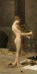 L'Esclave du sorcier - Thomas Wilmer Dewing — visning af kunstværket