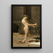 L'Esclave du sorcier - Thomas Wilmer Dewing — indrammet kunstværk på væggen