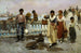Porteurs d'eau à Venise - Thomas Wilmer Dewing — visning af kunstværket