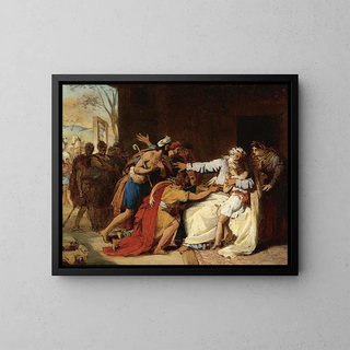 Thophile Auguste Vauchelet - Jacob Refusing To Send Benjamin Away.webp