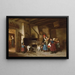 tentid - Théophile Duverger — indrammet kunstværk på væggen