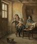 Le repas des enfants - Théophile Duverger — visning af kunstværket