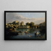 Le Pont-Neuf og spidsen af Île de la Cité - Théophile Meunier — indrammet kunstværk på væggen
