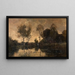 ten - Théophile de Bock — indrammet kunstværk på væggen