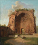 Le Temple de Vénus et Rome Le Forum romain Rome - Thorald Læsøe — visning af kunstværket