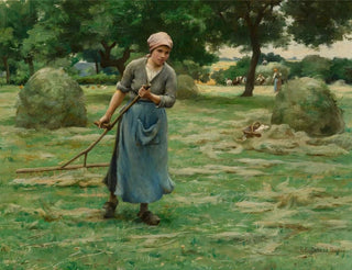 Faneuse ratissant - Thérèse Marthe Françoise Cotard-Dupré — visning af kunstværket
