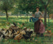 Under træerne - Thérèse Marthe Françoise Cotard-Dupré — visning af kunstværket