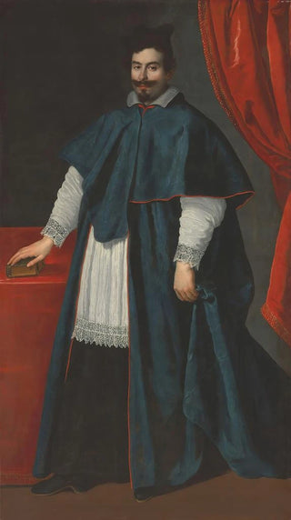 Tiberio Tinelli - Portrait of a prelate in choir dress.webp