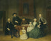 Portrait af familien Brak, Mennonitter fra Amsterdam - Tibout Regters — visning af kunstværket