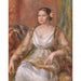 Reproduktion af maleriet Tilla Durieux (Ottilie Godeffroy, 1880-1971) - Pierre-Auguste Renoir