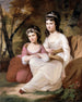 Eliza og Mary Davidson - Tilly Kettle — visning af kunstværket