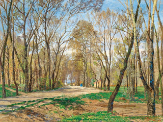 Tina Blau - Frhling Aus dem Wiener Prater Spring from the Prater in Vienna.webp