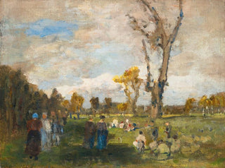 Tina Blau - Sunday In The Prater Gardens.webp