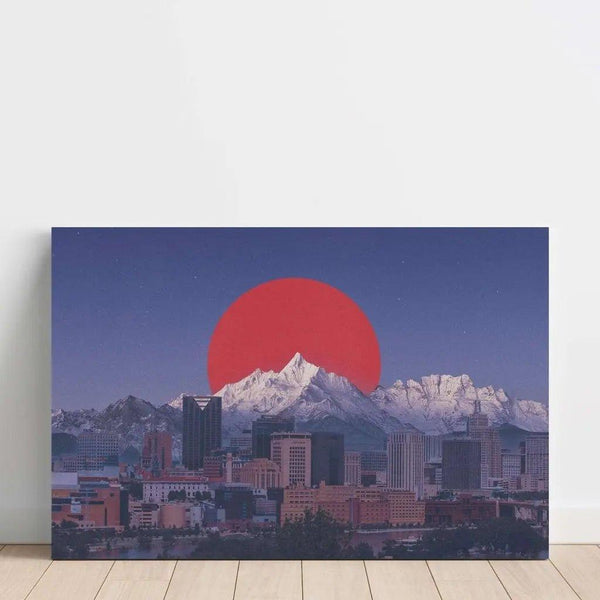 Reproduktion af maleriet Asiatiske kunsttryk af maleri - Horizon Citadin