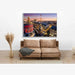 Fotoprint - Skumring over de store boulevarder