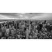 Fotoprint af New York - By panorama af Big Apple