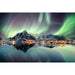 Fotoprint af natur - Nordlys i Norge