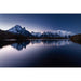 Landskabsfotografisk udskrift - Mont Blanc fra Chamonix