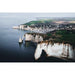 Landskabsfotografisk tryk - Klipperne i Étretat