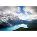 Fotoprint fra Canada - Skønheden ved Peyto-søen
