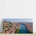 Panoramisk fotoudskrift - Lyon set fra luften