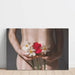 Abstrakt fotografiudprint - Blomstret femininitet