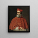 Cardinal Pietro Bembo - Titien — indrammet kunstværk på væggen