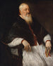 Filippo Archinto-maleri født omkring 1500 død i 1558, ærkebiskop af Milano - Titien — visning af kunstværket