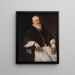 Filippo Archinto-maleri født omkring 1500 død i 1558, ærkebiskop af Milano - Titien — indrammet kunstværk på væggen