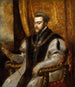 Kong Filip II af Spanien - Titian — visning af kunstværket