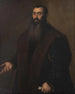 Portrait af købmanden og samler i Nürnberg Willibald Imhoff den Ældre 1519-1580 - Titien — visning af kunstværket