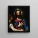 La tentation du Christ - Titien — indrammet kunstværk på væggen