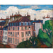 Reproduktion af maleriet Toits, Paris - Henry Lyman Sayën