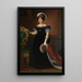 Portrait af Marie-Thérèse d'Autriche-Este - Tommaso Lorenzone — indrammet kunstværk på væggen