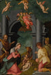 L'Adoration des bergers - Tommaso d'Antonio Manzuoli — visning af kunstværket