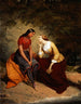 La rencontre de Hetty et Hist - Tompkins Harrison Matteson — visning af kunstværket