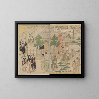 Torii Kiyonaga - New Years Morning.webp