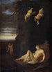 Satyre spionerende den sovende nymfe Antiope - Toussaint Gelton — visning af kunstværket