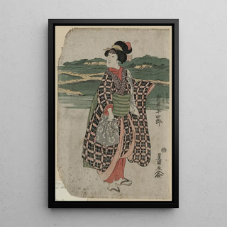 Toyokuni Utagawa - Iwai Hanshir no Sagoemon musume Oyone.webp