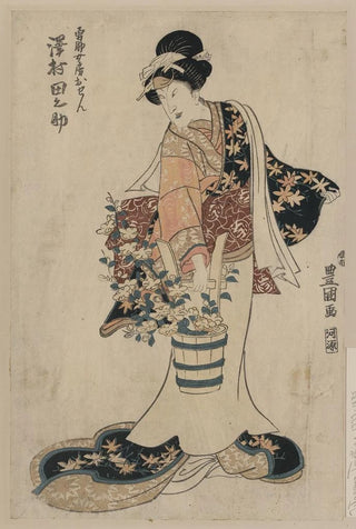 Toyokuni Utagawa - Sawamura Tanosuke no Ysuke nyb Osen.webp