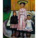 Reproduktion af maleriet Tre børn - Edvard Munch