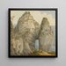 Trou des Renards, Dovedale, Derbyshire - William Day — indrammet kunstværk på væggen