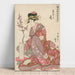 Reproduktion af maleriet Tsukasa of Ogiya - Kitagawa Utamaro