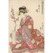 Reproduktion af maleriet Tsukasa of Ogiya - Kitagawa Utamaro