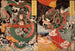 Tawaraya Tda og en drage, Ono no Komachi beder om regn - Tsukioka Yoshitoshi — visning af kunstværket